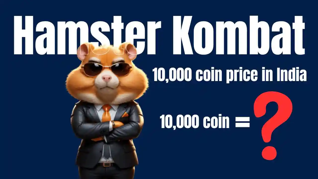 Hamster Kombat 10,000 coin price in India